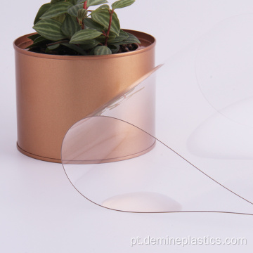 Folhas sólidas de policarbonato transparente anti-UV de 0,8 mm-1,5 mm